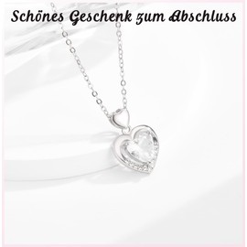 PDTU Graduation Gift, Chain Graduation Gift for Girls, Graduation Gifts for Bachelor Master Graduation for Girls, Daughter, Granddaughter, Sister, Niece, Girlfriend, Cubic Zirconia, Cubic Zirconia