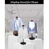 Adjustable Shoulder Stand Shirt Rack, T Shirt Display Stand for