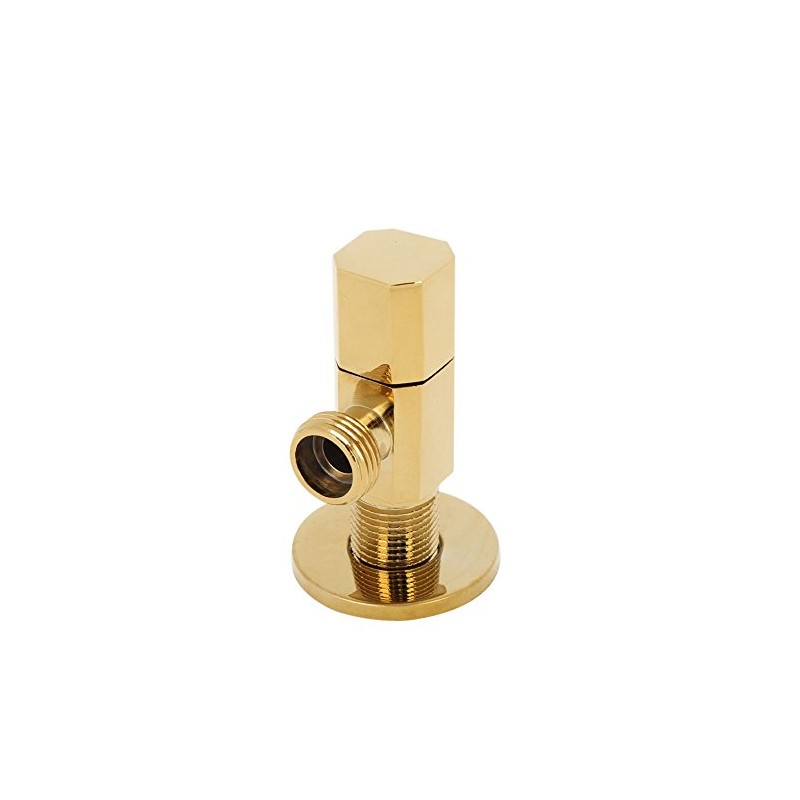 Brass Hot/Cold Water, Bathroom Installation Washbasin Taps, Shut Off Faucet,