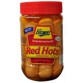 Fischer's Red Hots Sausage 9oz