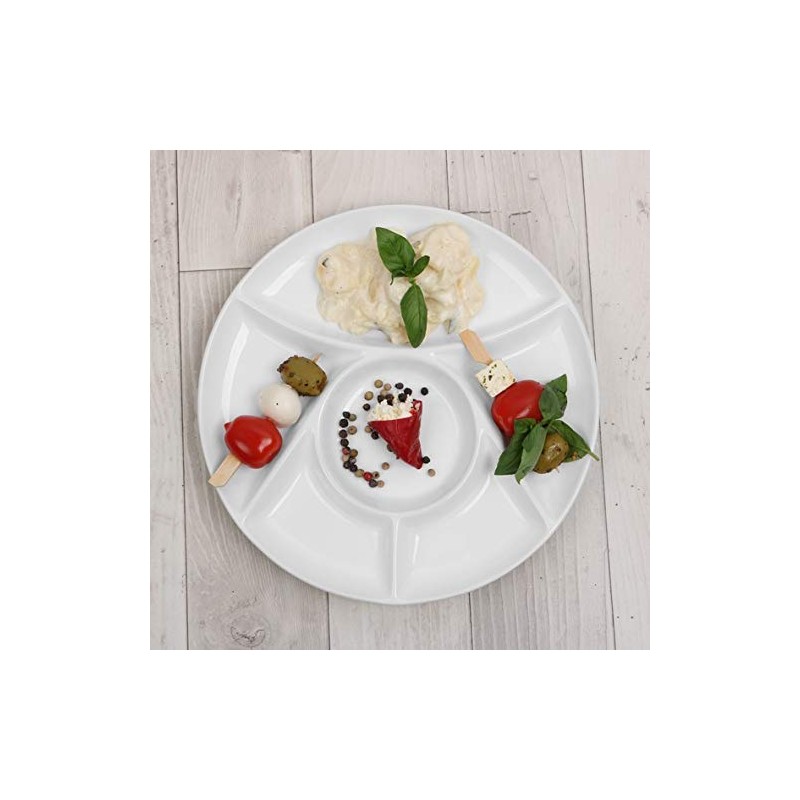 Holst Porzellan MP 300 Fondue Plate 23 cm White 23.5