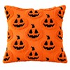 Orange Pumpkin Throw Pillow Cover for Fall Decor – Soft