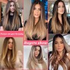 Felendy Extensiones De Cabello Con Clip, 7 Piezas, Cabeza Completa,