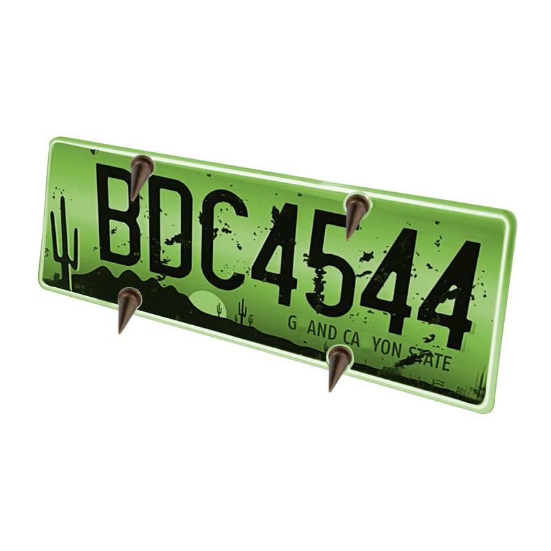 Lunsom License Plate Frame Screw Caps, License Plate Fasteners for
