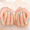 Butter Ribbon Handmade Nail Tip - Water Drop / 버터