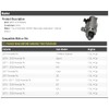 Starter Motor - Compatible with 2015-2020 Honda Fit 1.5L 4-Cylinder