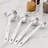 LEIFENY 2PCS 1TBSP(15ML) 18/8 Stainless Steel Measuring Spoon, Metal Measure