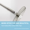 OFFO Shower Head Extension Arm 3 in, Brushed Nickel Shower