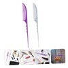 Outanaya 2pcs Pintail Hair Combs for Teasing and Styling Hairdressing