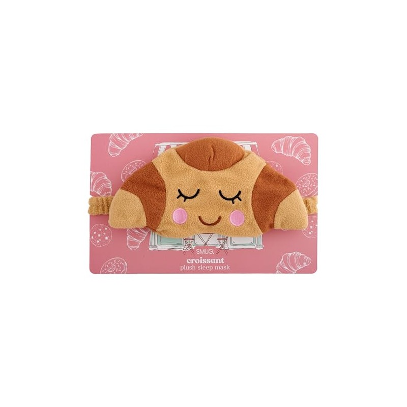 SMUG Novelty Plush Sleep Mask | Soft Padded Eye Mask