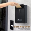 Locked Mailboxes for Outside with Key, Security Mailbox with Key