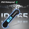 0.5 Sec Instant Read Meat Thermometer Digital with ±0.5℉ Precision,