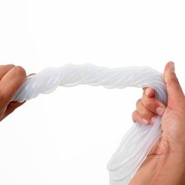 Manguera de silicon translúcida (1 mts)