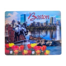 Boston Jumbo 3D Fridge Magnet