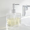 Huang Acrylic Clear Rectangular Refillable Liquid Soap Dispenser Pump for