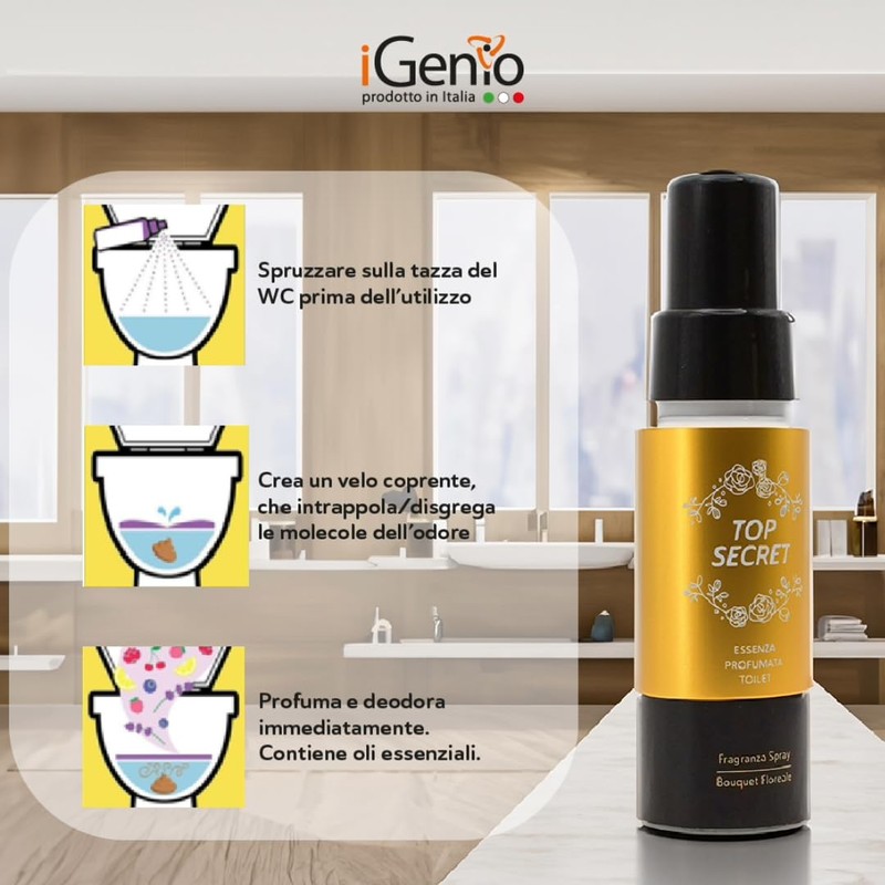 Box Top Secret con Ricarica da 100 ml