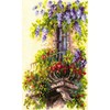 Magic Needle 74-05 ZW Blossoming Balcony Counted Cross Stitch Kit