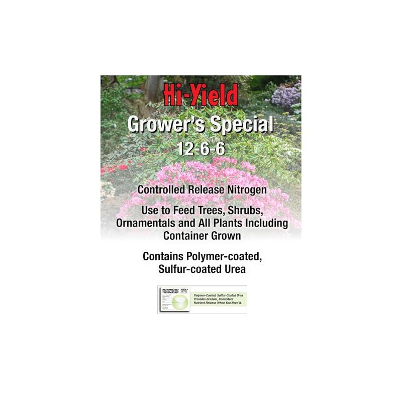 Hi-Yield (34191) Grower's Special Fertilizer 12-6-6 (10 lbs.)