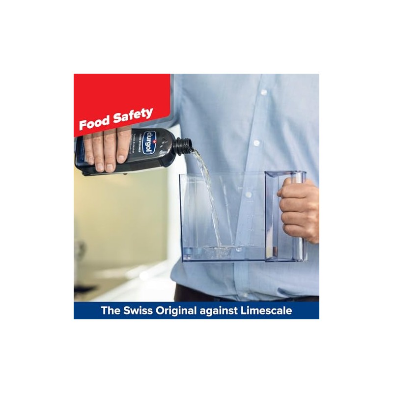 Durgol Swiss Steamer Descaler - 16.9 Fl Oz Powerful Solution
