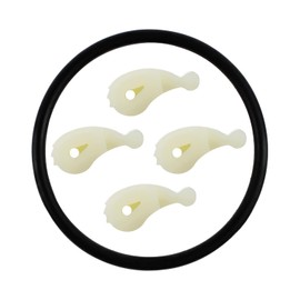 W10072840 O-Ring Seal 1194897 Clothes Washer Agitator Top Replacement & 80040 Washer Agitator Dogs 4/P Whirlpool&Kenmore Washers Replaces: 285612 AP3119063