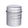 Boundless Voyage Pentola in titanio con manico pieghevole Set di