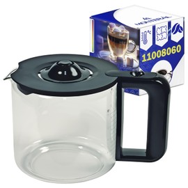 Glass Coffee Jug for Filter Coffee Machines for 15 Cups with The Original Code 11008060 for Bosch for Siemens - MONTERAL