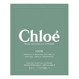 Chloé Rose Naturelle Intense EDP recargable, para mujer, 100 ml