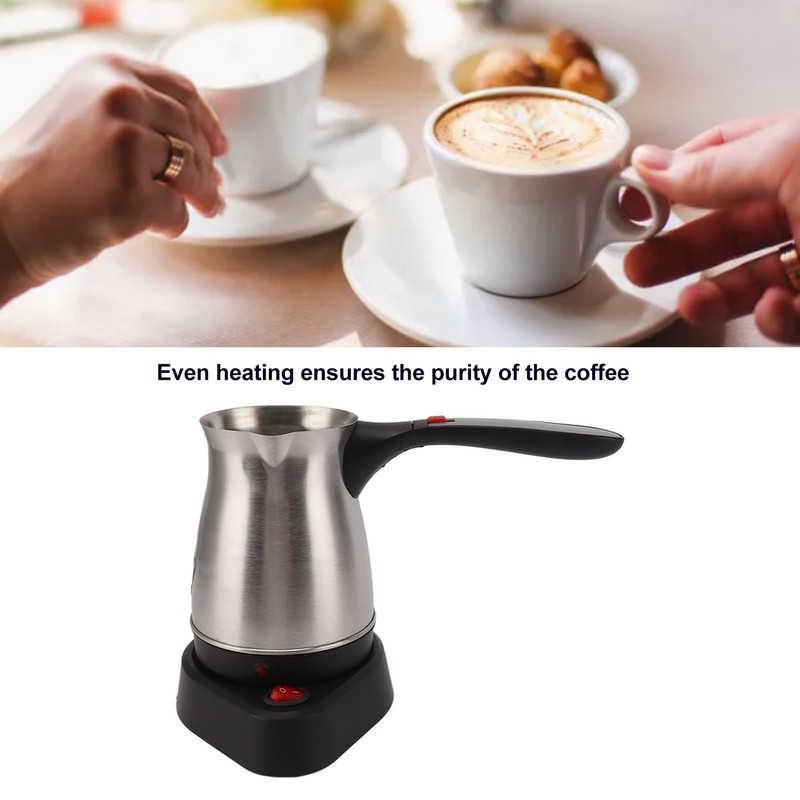 500ml 600W Turkish Coffee Maker Machine with Foldable Anti Scald