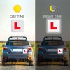 JinRui-T 3 Pack L Plates Magnetic Sticker,Reflective Learner Plates Magnetic,
