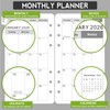 2026-2028 Monthly Planner Refill - Planner Inserts with 6-Hole Punched,
