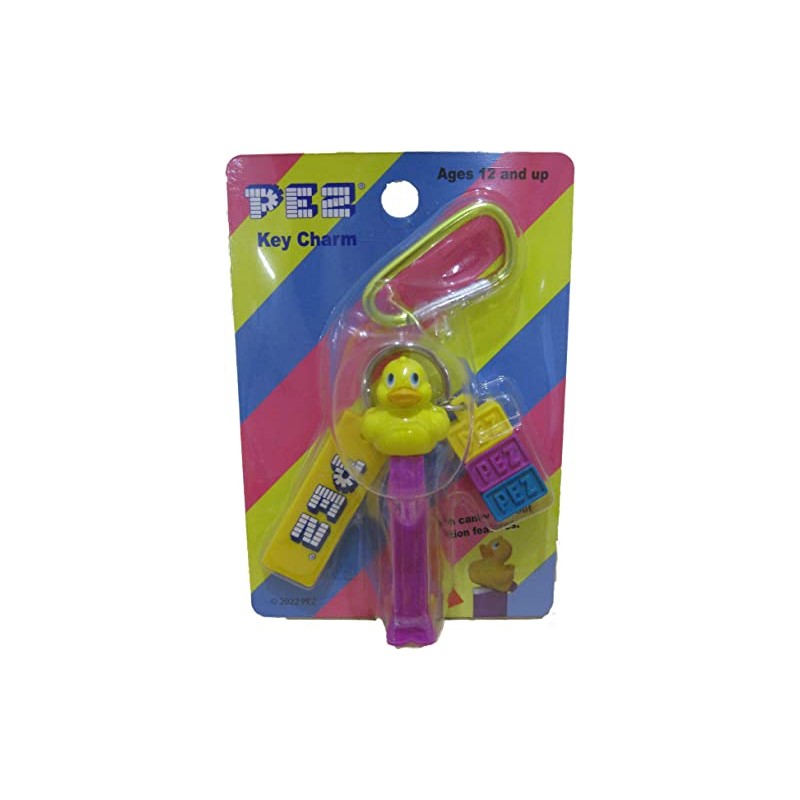 IWAYA PEZ Key Charm Duck With Candy Dummy When Head