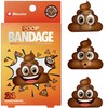 BioSwiss Kids Bandages, Poop Shaped Self Adhesive Bandage Set, Latex