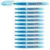 CROWN H-500 Highlighter Pens Chisel Tip Slim Highlighters - Pack
