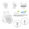RGBZONE 10Pcs 3 Pin 10mm LED Strip Connectors Gapless Solderless