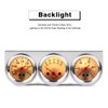 Dyno Racing 2inch 52MM Triple Gauge kit Volt Meter Water