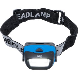 BGS 85314 | COB LED Headlamp | Adjustable Lamp Angle | Headlamp | Headlamp | Camping, Jogging, Walking, Workshop, etc.