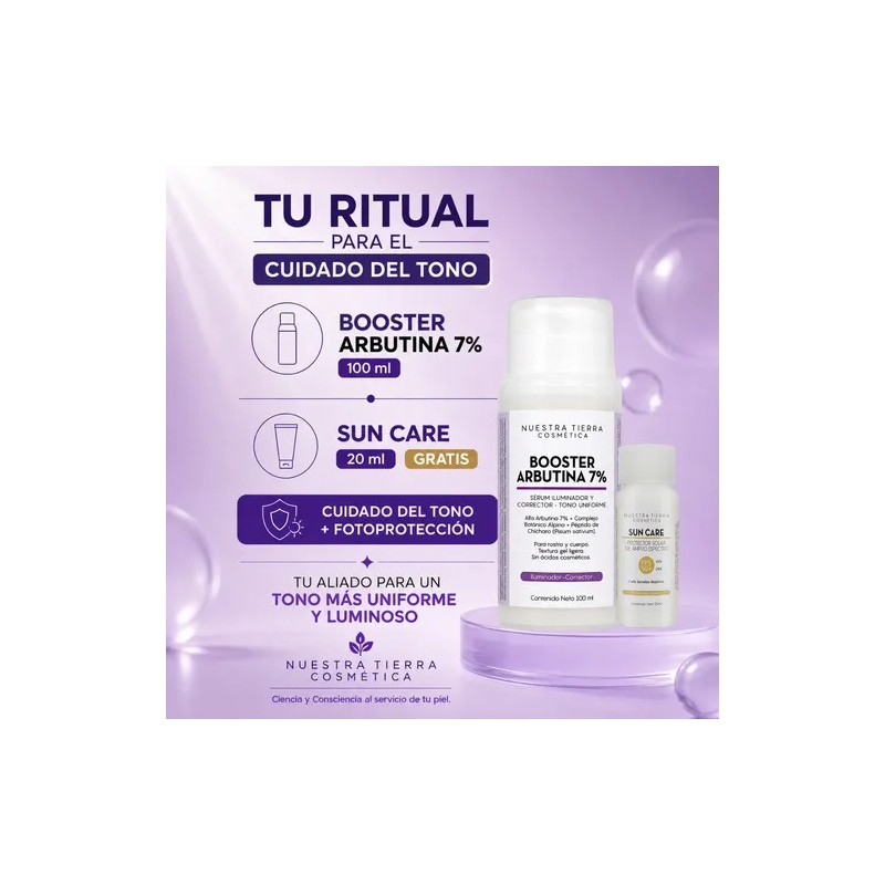 Booster Arbutina 7% Manchas Rostro Cuerpo 100ml