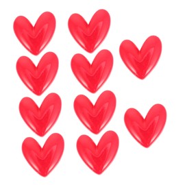 GLEAVI 10pcs Love Heart Refrigerator Magnets Cute Photo Decorative Magnets for Valentine Day Smooth Edges for Scratch Use Fridge Whiteboard and More