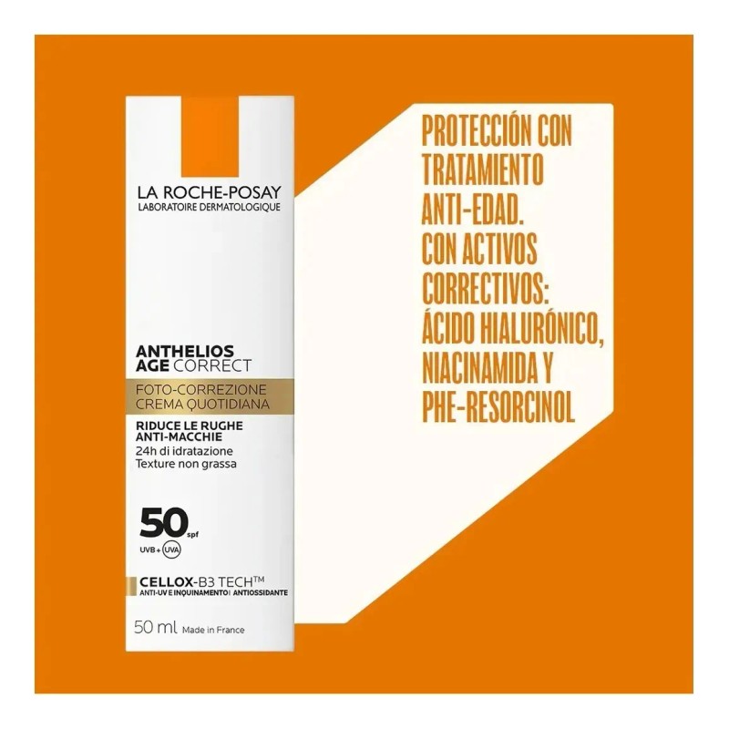 Gel Crema Anthelios Age Correct Fps50 50ml Color