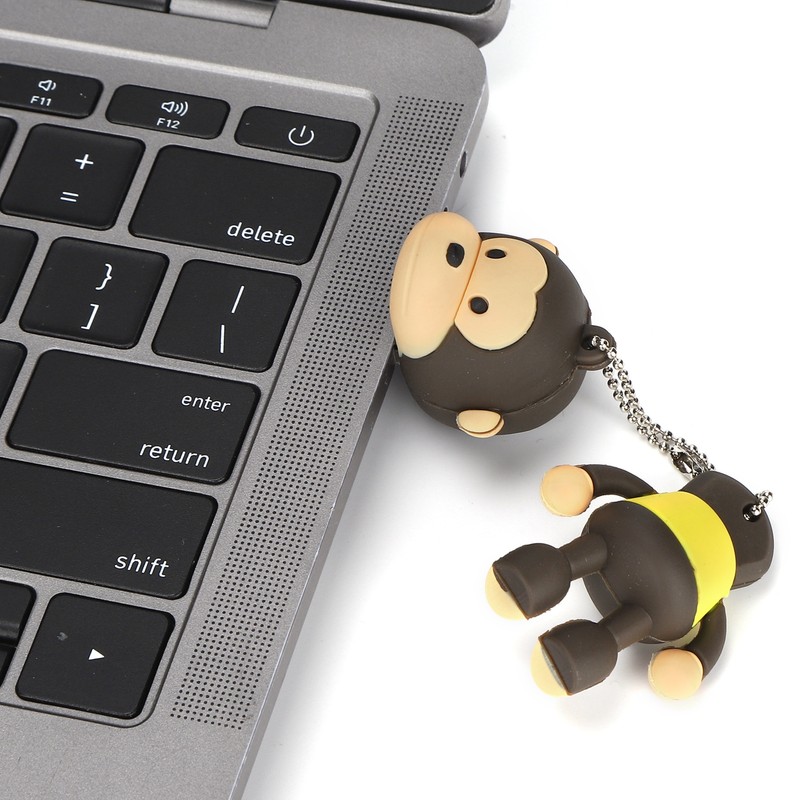 USB Flash Drive Interesting Cartoon Monkey Portable Storage Memory Stick