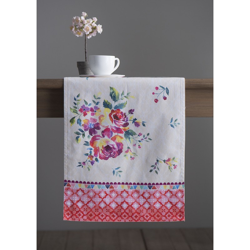 Maison d' Hermine Tablerunner 100% Cotton Decorative Easter Tablerunners Washable