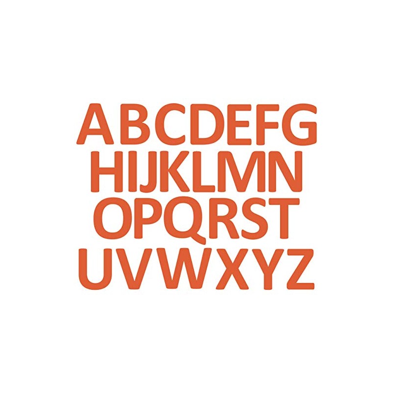 Alphabet Letters “U”- Durable Vinyl Floor Marker by Graphical Warehouse-