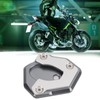 Motorcycle Kickstand Enlarged Plate Aluminium Alloy Replacement for Z650 Z900
