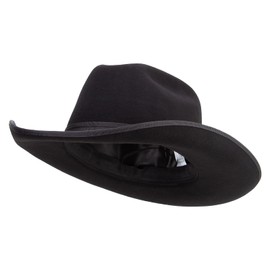 Jeanne Simmons Wool Felt Cowboy Hat - Black OSFM