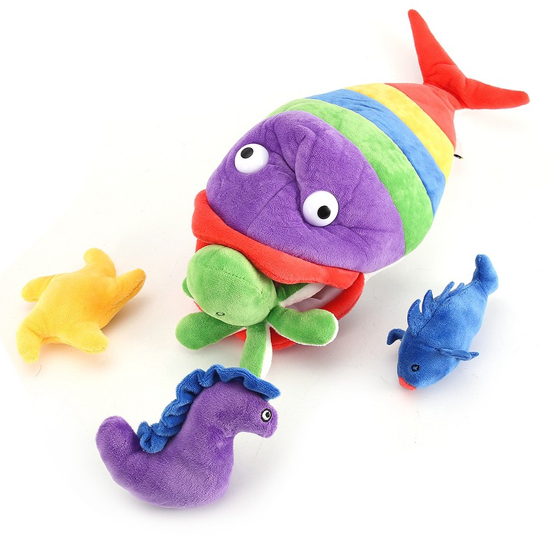 Baby Infant Sea Creatures Toys Set Soft Comforting Appease Toys