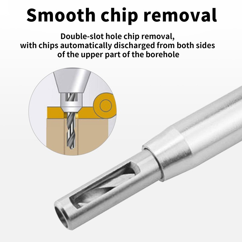 3 Pcs Upgrade Hinge Drill Bit Set, Drill Bits Set,