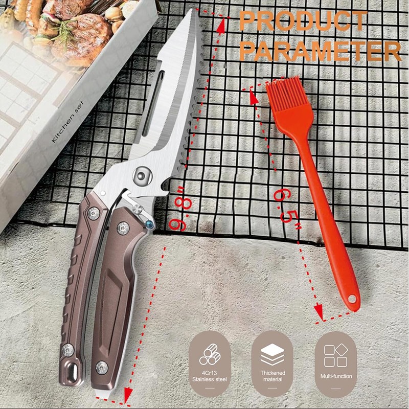 Kitchen Scissors All Purpose Heavy Duty Meat Poultry Shears,Kitchen Shears