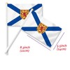 10 PCS Nova Scotia Canada Handheld Flag, NS Hand Held