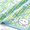 Chiikawa 41-1072130 Pochette Face Towel, Green, Gauze Pile, Cute, Approx.