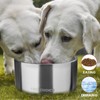 FristChoice Stainless Steel Dog Bowls with Non-Slip Rubber Bottom,Durable Insulated